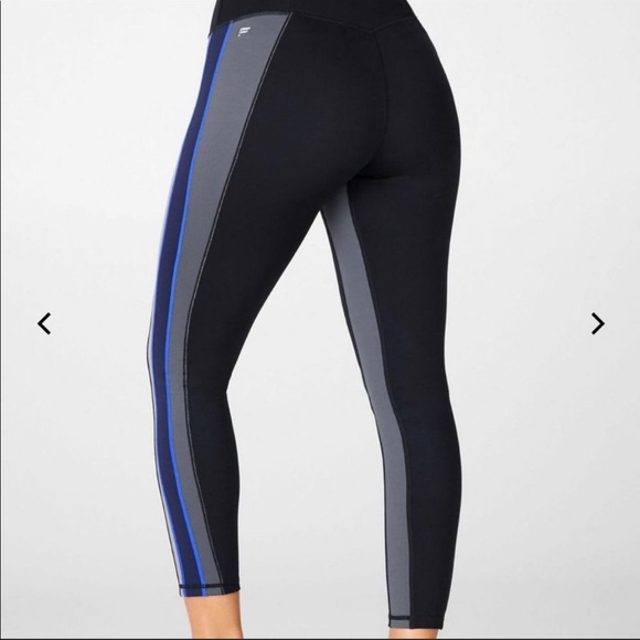 Fabletics Trinity High-Waisted Run 7/8 no front seam leggings - Picture 1 of 2